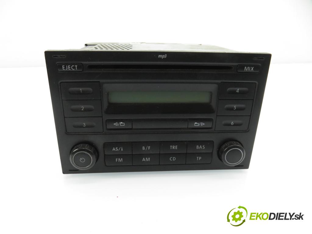 VW TRANSPORTER V Skrzynia (7HA, 7HH, 7EA, 7EH) FURGON 2009 75,00 1.9 TDI - BRS 1896,00 RADIO CD 7H0035152E