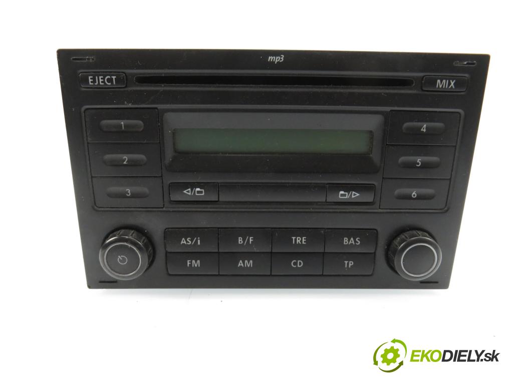 VW TRANSPORTER V Skrzynia (7HA, 7HH, 7EA, 7EH) FURGON 2009 75,00 1.9 TDI - BRS 1896,00 RADIO CD 7H0035152E
