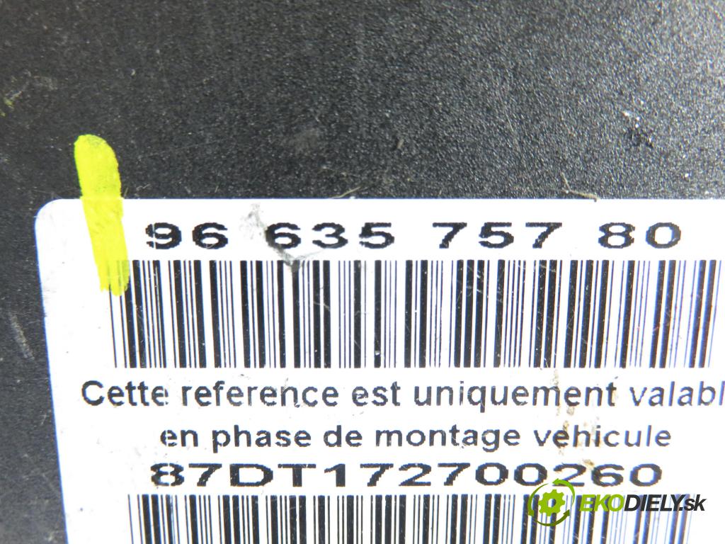 PEUGEOT 308 (4A_, 4C_) HB 2007 88,00 1.6 16V - 5FW (EP6) 1598,00 Pumpa ABS 9663575780 ; 0265235106 (Pumpa ABS)