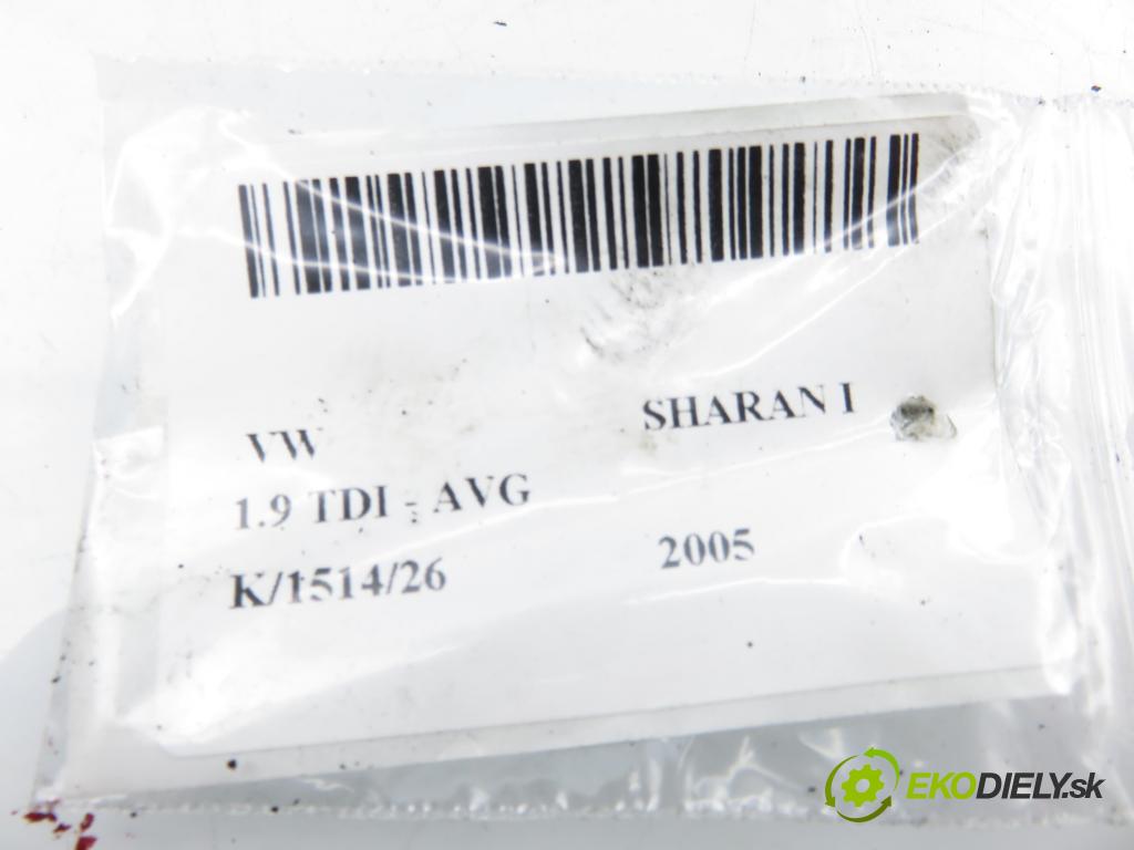 VW SHARAN (7M8, 7M9, 7M6) MINIVAN 2005 81,00 1.9 TDI - AVG 1896,00 pumpa vody elektrická 0392020070 ; 3D0965561D