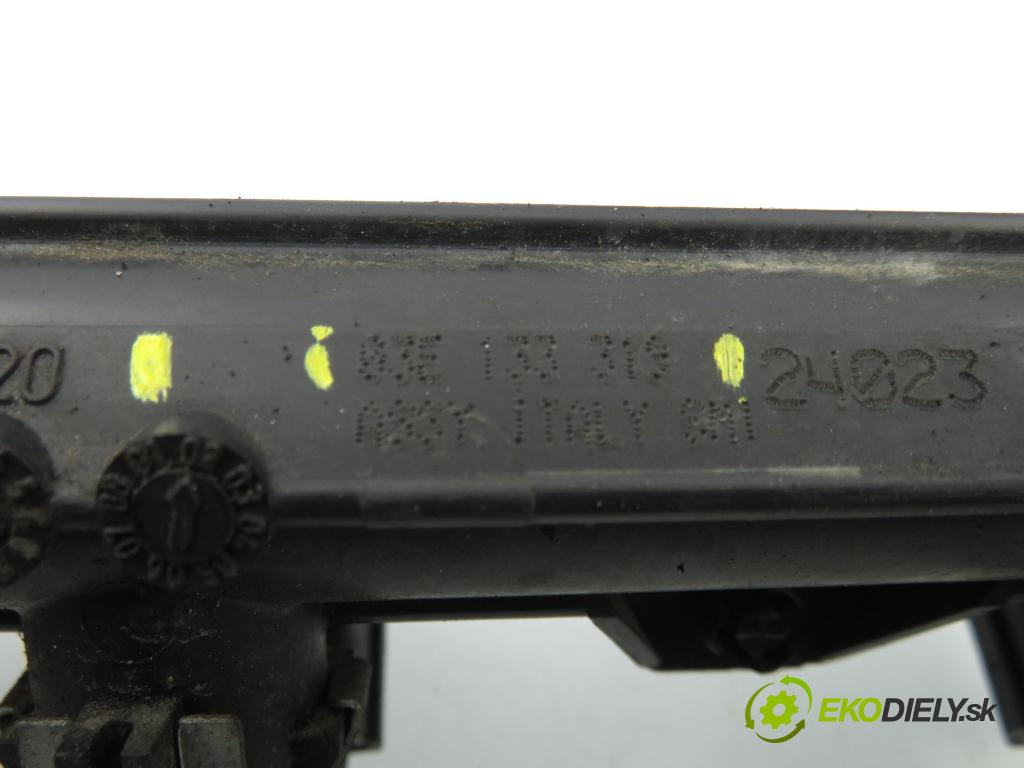 VW POLO (9N_) HB 2002 47,00 1.2 12V 64 - AZQ 1198,00 Lišta vstrekovacia 03E906031 ; 03E133320 ; 03E133319 (Vstrekovacia lišta)