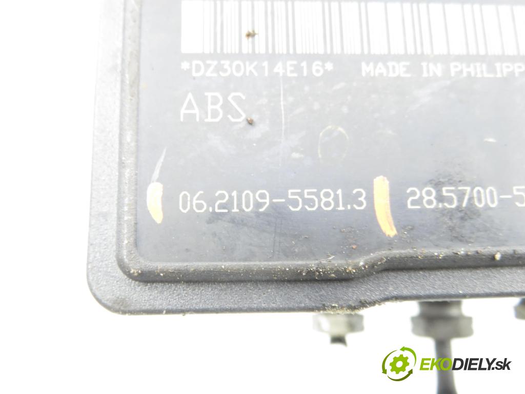 FORD FIESTA VI Van HB 2010 51,00 1.4 TDCi - KVJA 1399,00 Pumpa ABS 06210955813 ; 8V512M110AD ; 06210213174 (Pumpa ABS)