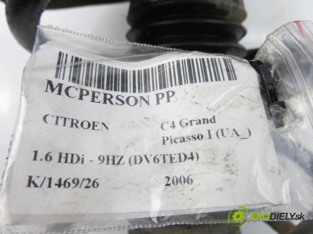 CITROEN C4 Grand Picasso I (UA_) MINIVAN 2006 80,00 1.6 HDi - 9HZ (DV6TED4) 1560,00 MCPERSON PP