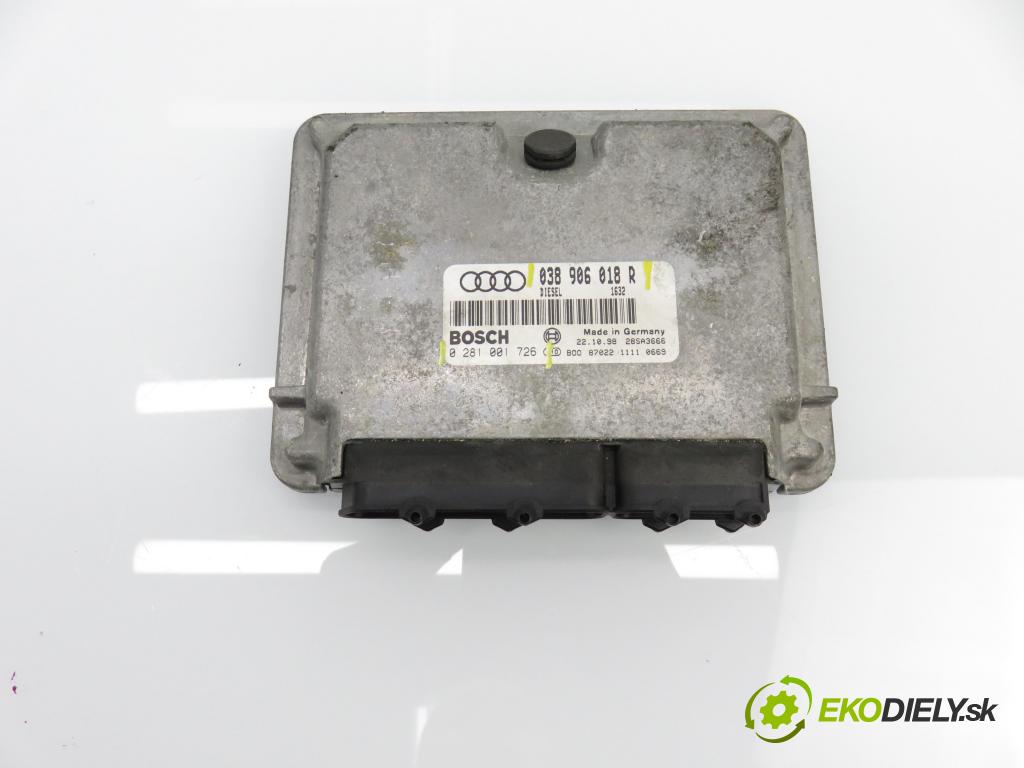 AUDI A4 Avant (8D5, B5) KOMBI 1998 66,00 1.9 TDI - AHU 1896,00 Riadiaca jednotka Motor 038906018R ; 0281001726