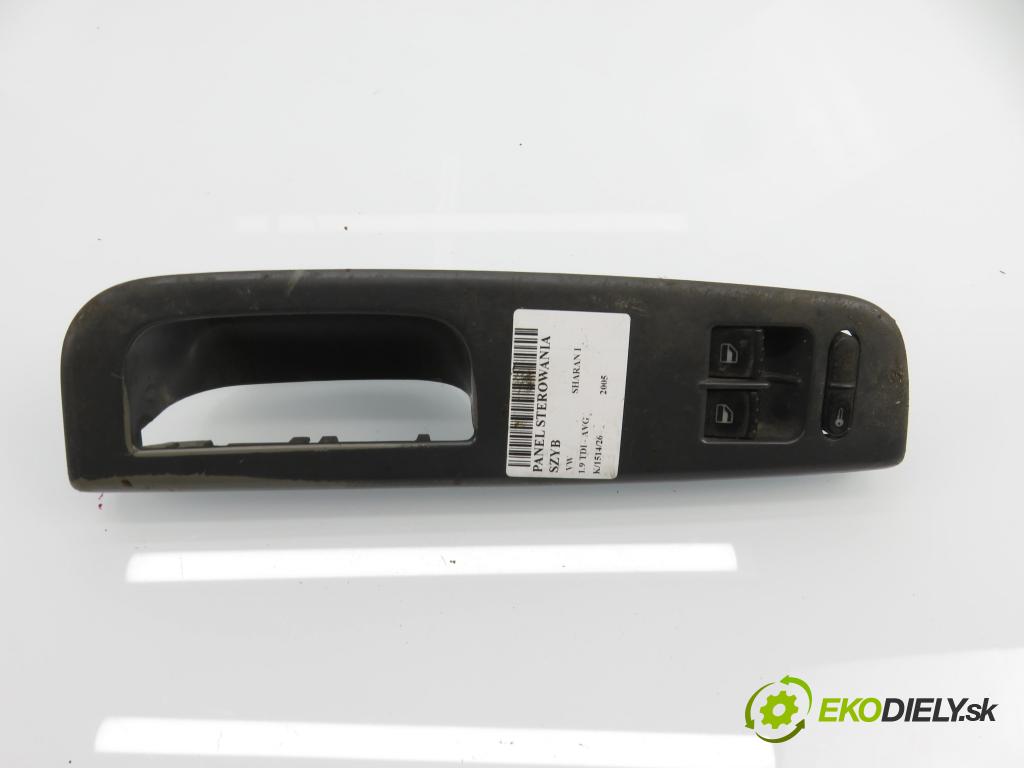 VW SHARAN (7M8, 7M9, 7M6) MINIVAN 2005 81,00 1.9 TDI - AVG 1896,00 Panel ovládania okien 7M3959857C ; YM2114A132BBW