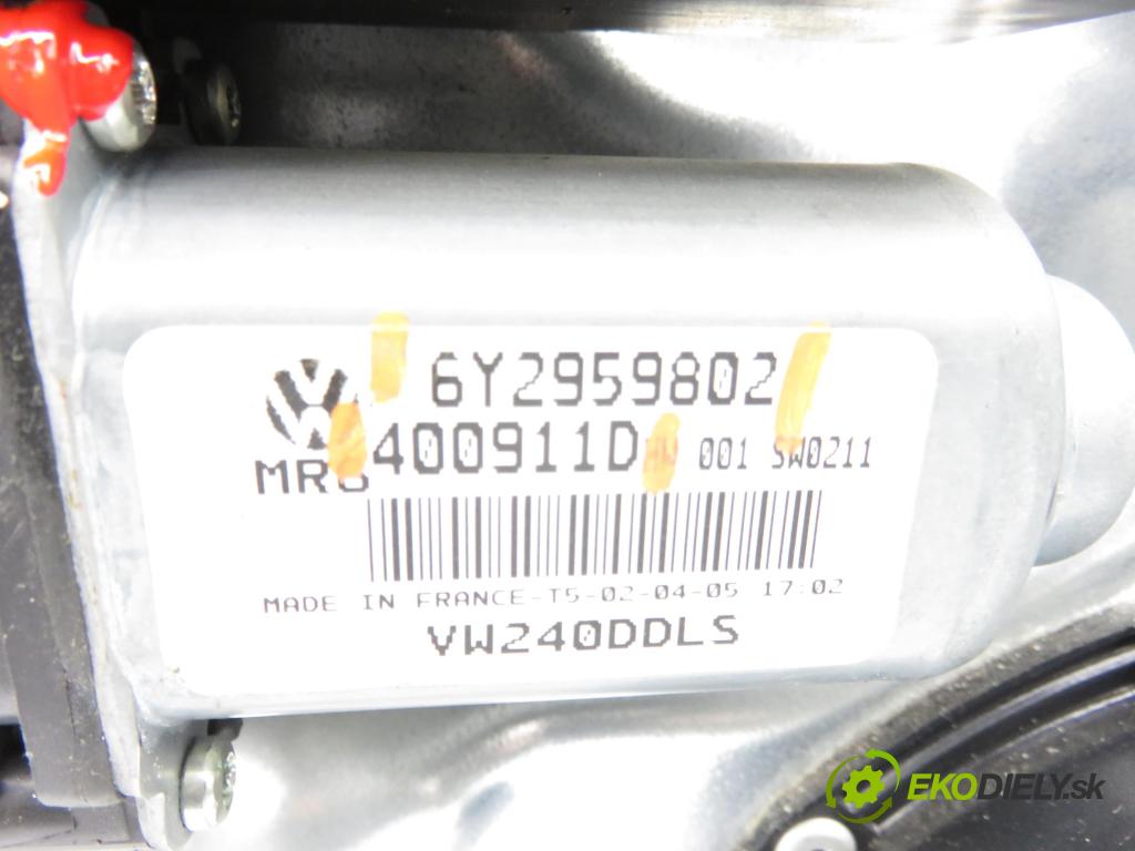 VW POLO (9N_) HB 2005 51,00 1.4 TDI - BNM 1422,00 Mechanizmus okien 3D 6Y2959802 ; 400911D ; 6Q0837751
