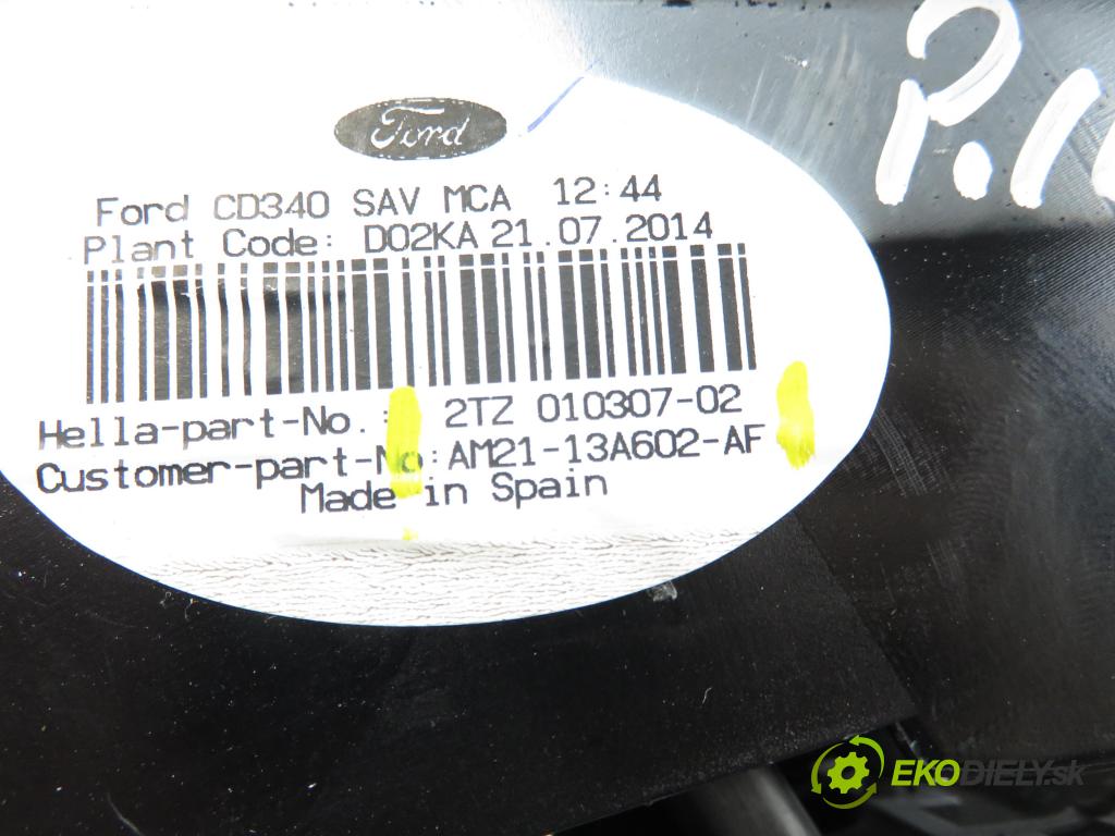 FORD S-MAX (WA6) MINIVAN 2014 147,00 2.2 TDCi - KNWA 2179,00 Svetlo pravé zadné kufor AM2113A602AF ; 2TZ01030702
