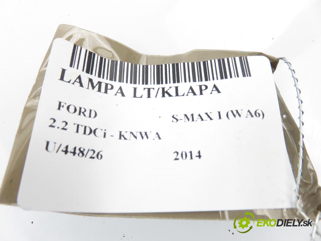 FORD S-MAX (WA6) MINIVAN 2014 147,00 2.2 TDCi - KNWA 2179,00 Svetlo ľavé zadné kufor AM2113A603AF ; 2TZ01030701