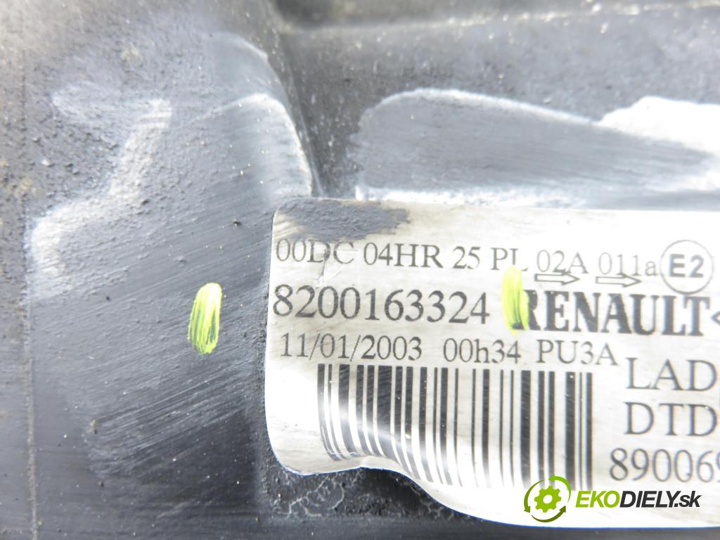 RENAULT LAGUNA II Grandtour (KG0/1_) KOMBI 2003 0,00 1.9 dCi (KG0E, KG0R) - F9Q 752 1870,00 Svetlo PP 8200163324