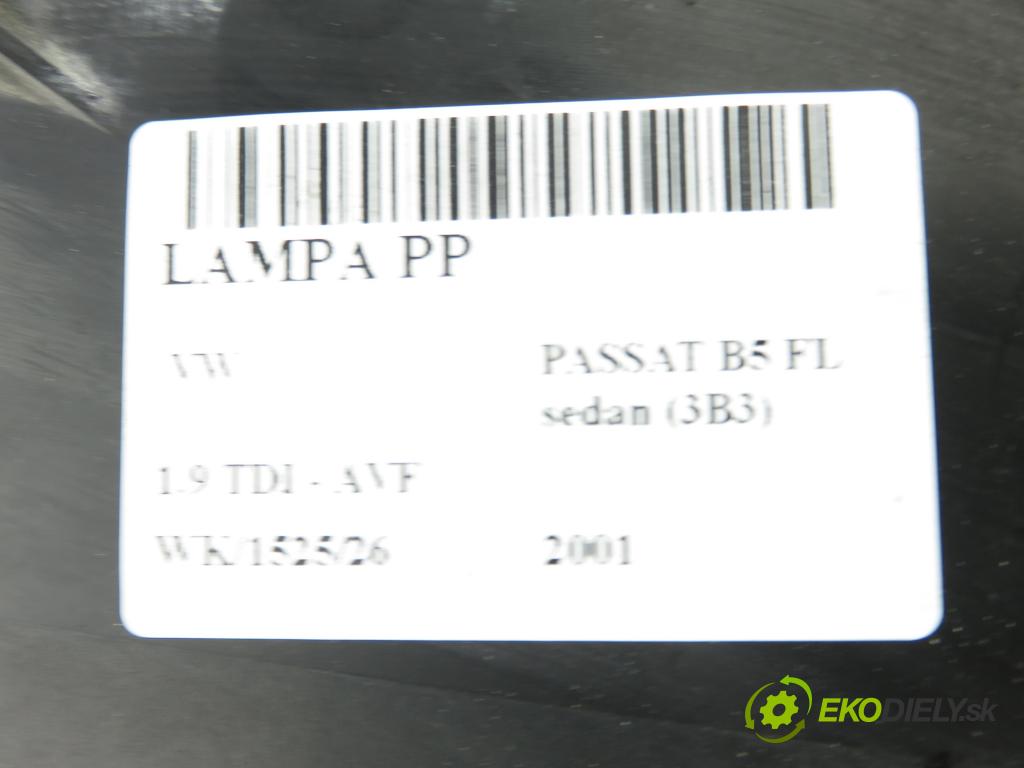 VW PASSAT B5.5 (3B3) SEDAN 2001 96,00 1.9 TDI PD 130 - AVF 1896,00 Svetlo PP 3B0941016AK