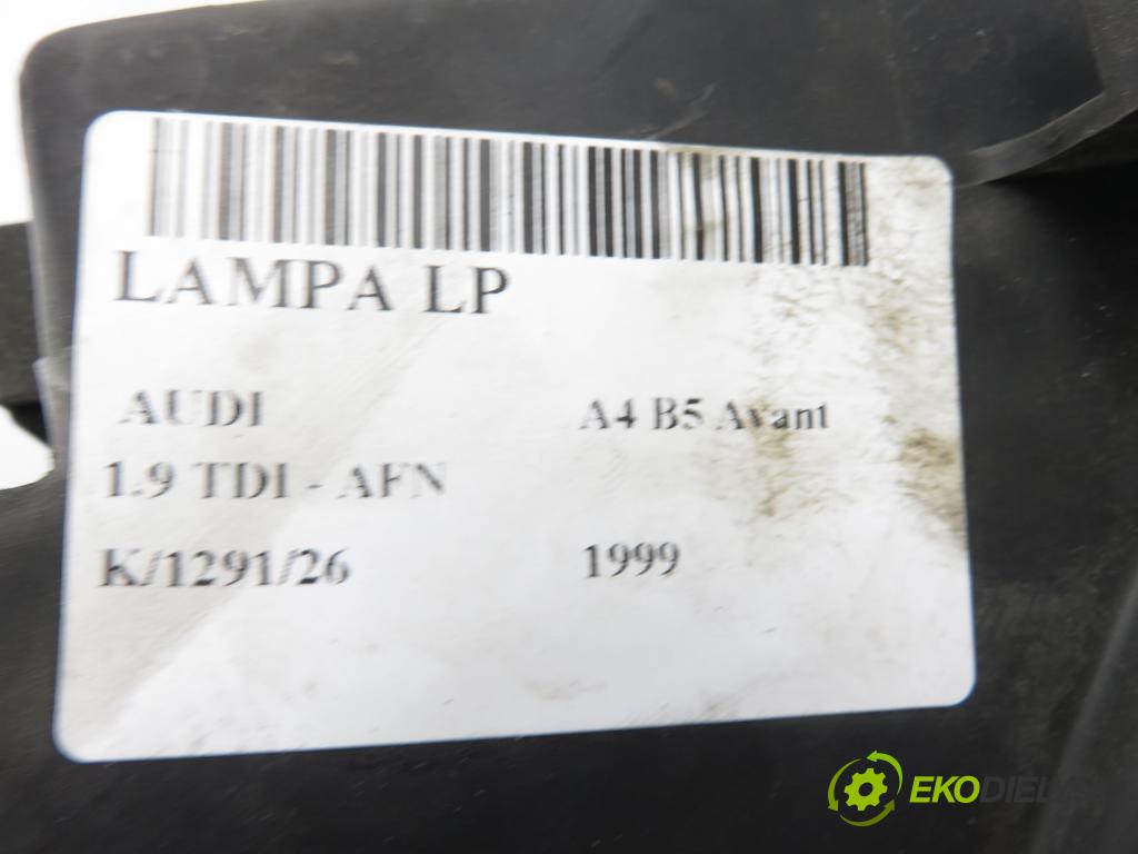 AUDI A4 Avant (8D5, B5) KOMBI 1999 81,00 1.9 TDI - AFN 1896,00 Svetlo LP 8D0941029AK ; 89300375