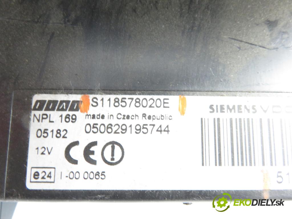 FIAT PANDA (169_) HB 2003 44,00 1.2 - 188 A4.000 1242,00 MODUL BSI S118578020E ; 51740049