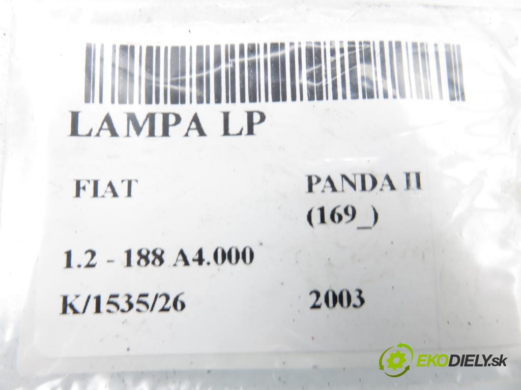 FIAT PANDA (169_) HB 2003 44,00 1.2 - 188 A4.000 1242,00 Svetlo LP