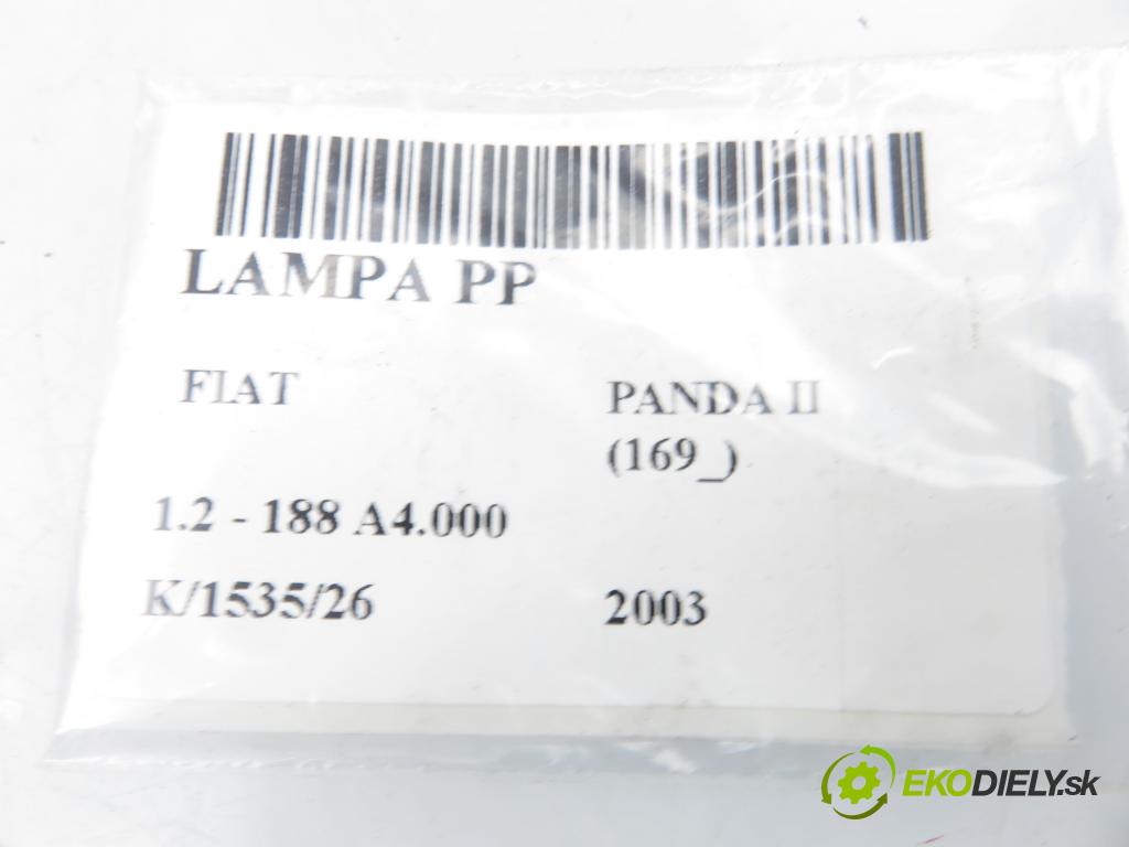 FIAT PANDA (169_) HB 2003 44,00 1.2 - 188 A4.000 1242,00 Svetlo PP