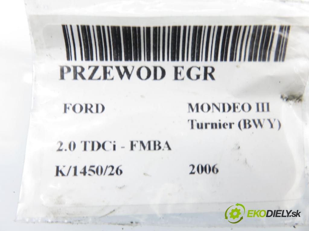 FORD MONDEO III Turnier (BWY) KOMBI 2006 96,00 2.0 TDCi - FMBA 1998,00 trubka EGR