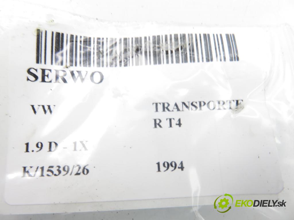 VW TRANSPORTER IV Platforma / podwozie (70E, 70L, 70M, 7DE, 7DL KABINA/PLATFORMA 1994 45,00 1.9 D - 1X 1896,00 Posilovač 701612101 ; 3775210014 (Servočerpadlo)
