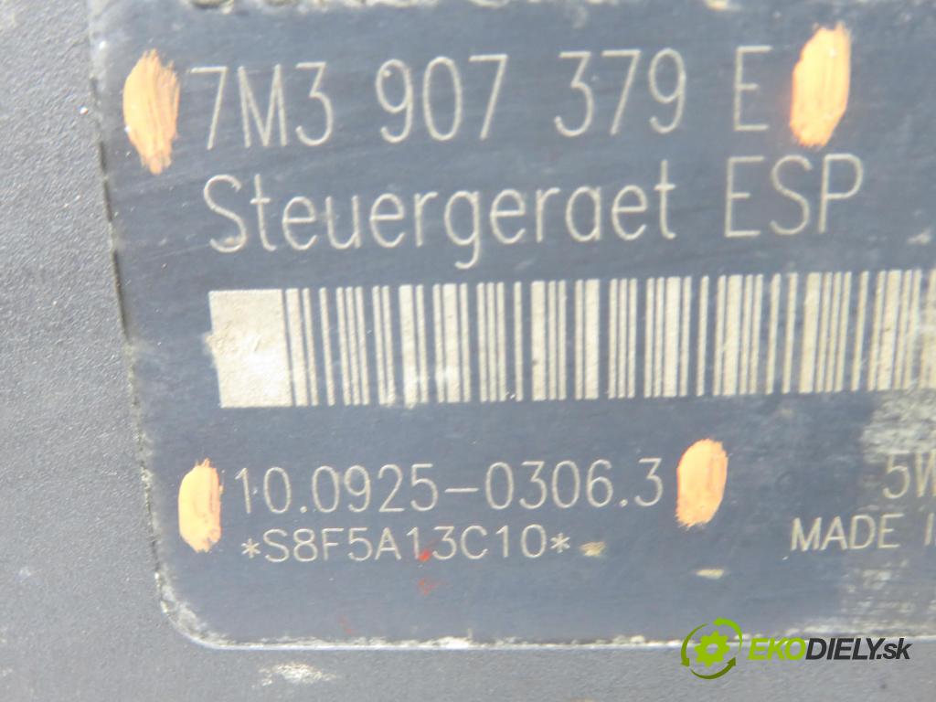 VW SHARAN (7M8, 7M9, 7M6) MINIVAN 2005 81,00 1.9 TDI - AVG 1896,00 Pumpa ABS 7M3907379E ; 10092503063 (Pumpa ABS)