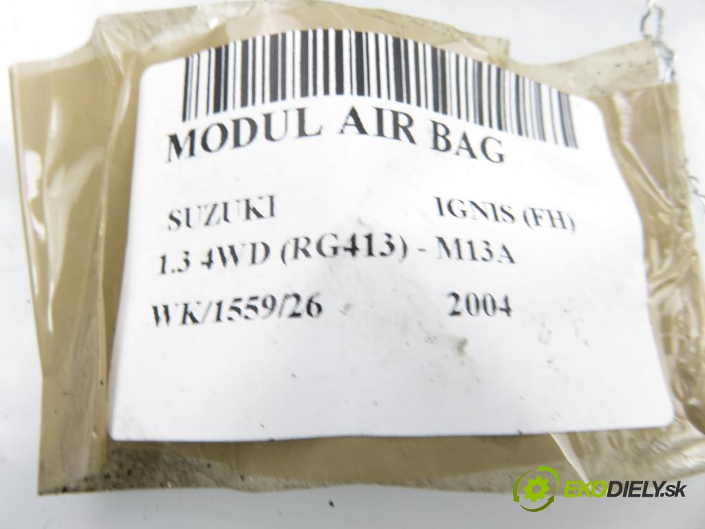 SUZUKI IGNIS (FH) HB 2001 61,00 1.3 4WD (RG413) - M13A 1328,00 MODUL air BAG 3891080G20