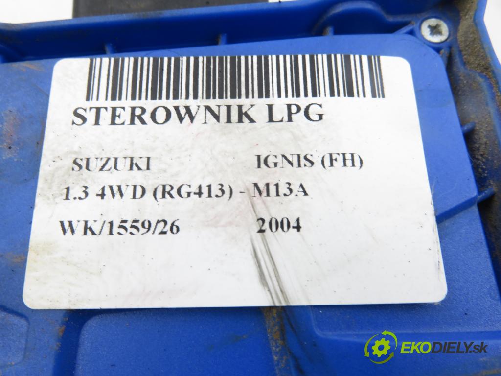 SUZUKI IGNIS (FH) HB 2001 61,00 1.3 4WD 83 (RG413) - M13A 1328,00 Riadiaca jednotka LPG 110R010053 ; 67R011029
