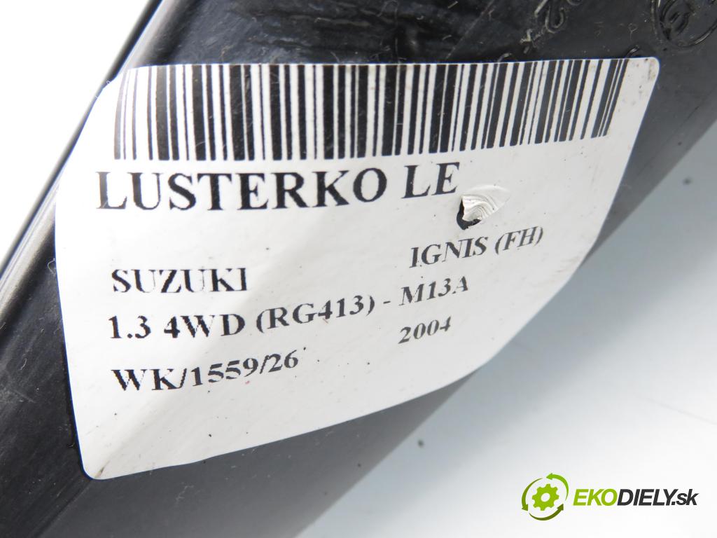 SUZUKI IGNIS (FH) HB 2001 61,00 1.3 4WD 83 (RG413) - M13A 1328,00 Spätné zrkadlo LE