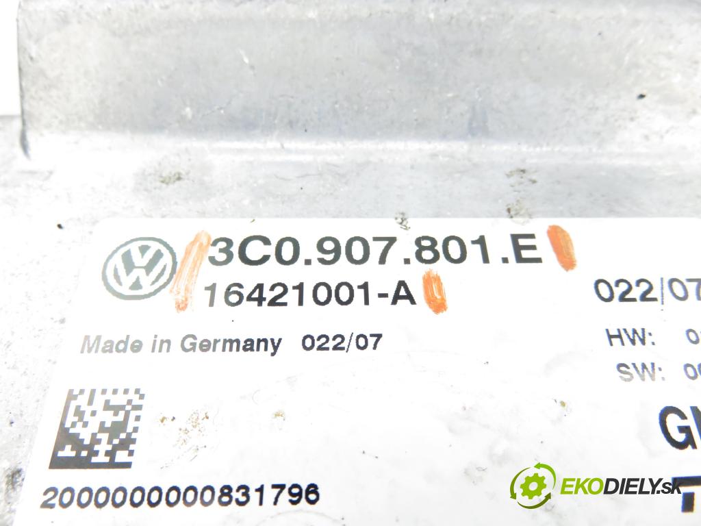 VW PASSAT B6 Variant (3C5) KOMBI 2007 77,00 1.9 TDI - BXE 1896,00 Riadiaca jednotka brzdy MANUÁLNY: 3C0907801E ; 16421001A