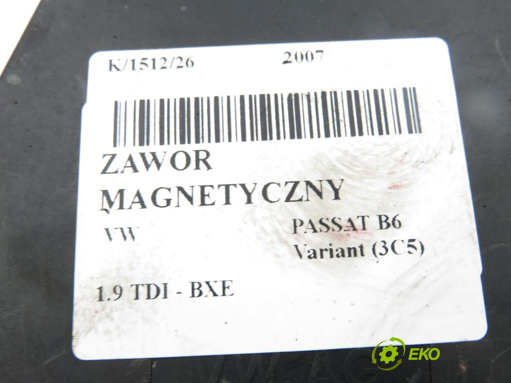 VW PASSAT B6 Variant (3C5) KOMBI 2007 77,00 1.9 TDI - BXE 1896,00 VENTIL magnetický 3C0906625