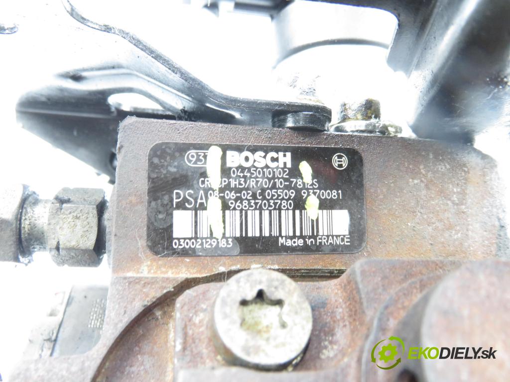 PEUGEOT EXPERT Skrzynia (VF3A_, VF3U_, VF3X_) FURGON 2008 66,00 1.6 HDi 90 16V - 9HU (DV6UTED4) 1560,00 Pumpa vysokého tlaku 0445010102 ; 9683703780