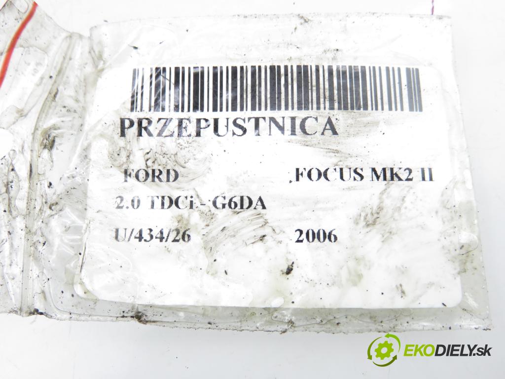 FORD FOCUS II (DA_, HCP) HB 2006 100,00 2.0 TDCi - G6DA 1997,00 Škrtiaca klapka 9657522680 (Škrtiaca klapka)