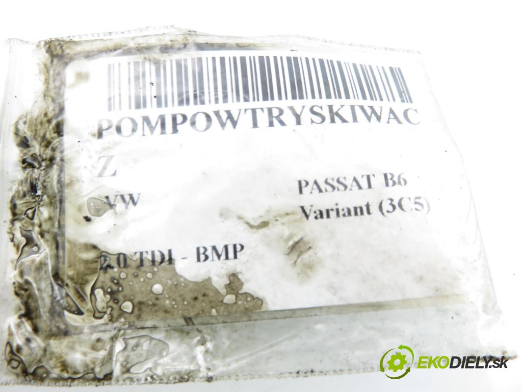 VW PASSAT B6 Variant (3C5) KOMBI 2006 103,00 2.0 TDI PD 8V 140 - BMP 1968,00 Vstrekovač 038130073AN ; 0414720209 (Vstrekovač paliva)