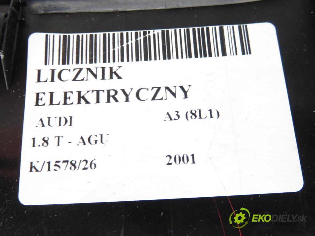 AUDI A3 (8L1) HB 2001 110,00 1.8 T - AGU 1781,00 Prístrojovka elektrický 8L0919880E ; 110008895002
