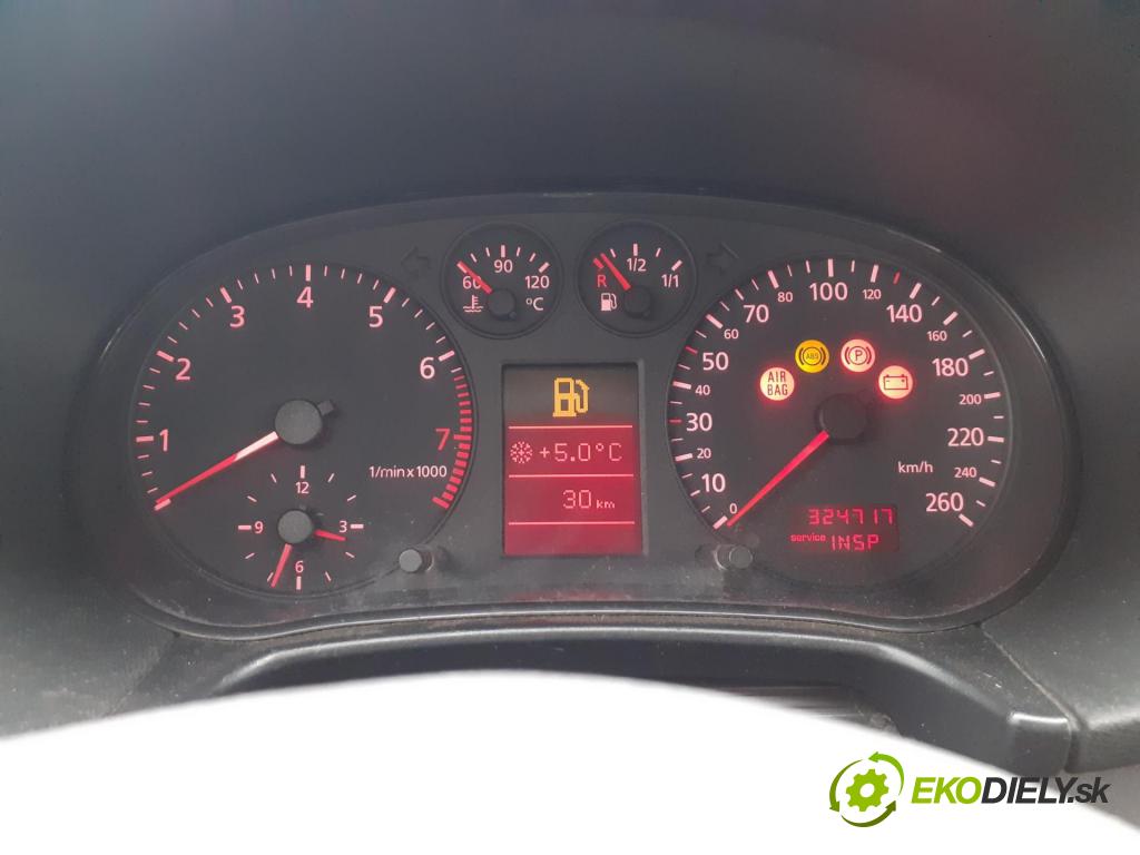 AUDI A3 (8L1) HB 2001 110,00 1.8 T - AGU 1781,00 Prístrojovka elektrický 8L0919880E ; 110008895002