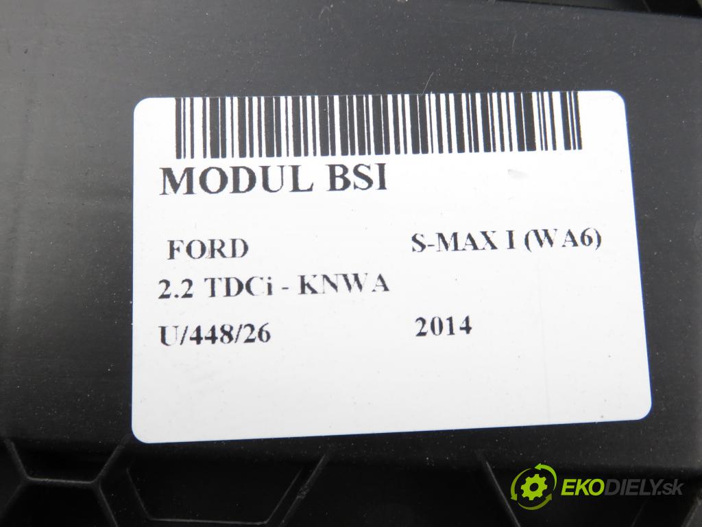 FORD S-MAX (WA6) MINIVAN 2014 147,00 2.2 TDCi - KNWA 2179,00 MODUL BSI BG9T14A073XM