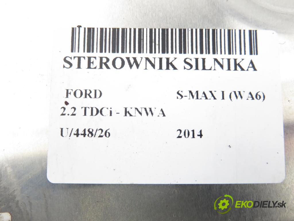 FORD S-MAX (WA6) MINIVAN 2014 147,00 2.2 TDCi - KNWA 2179,00 Riadiaca jednotka Motor CG9112A650GC ; 0281030535