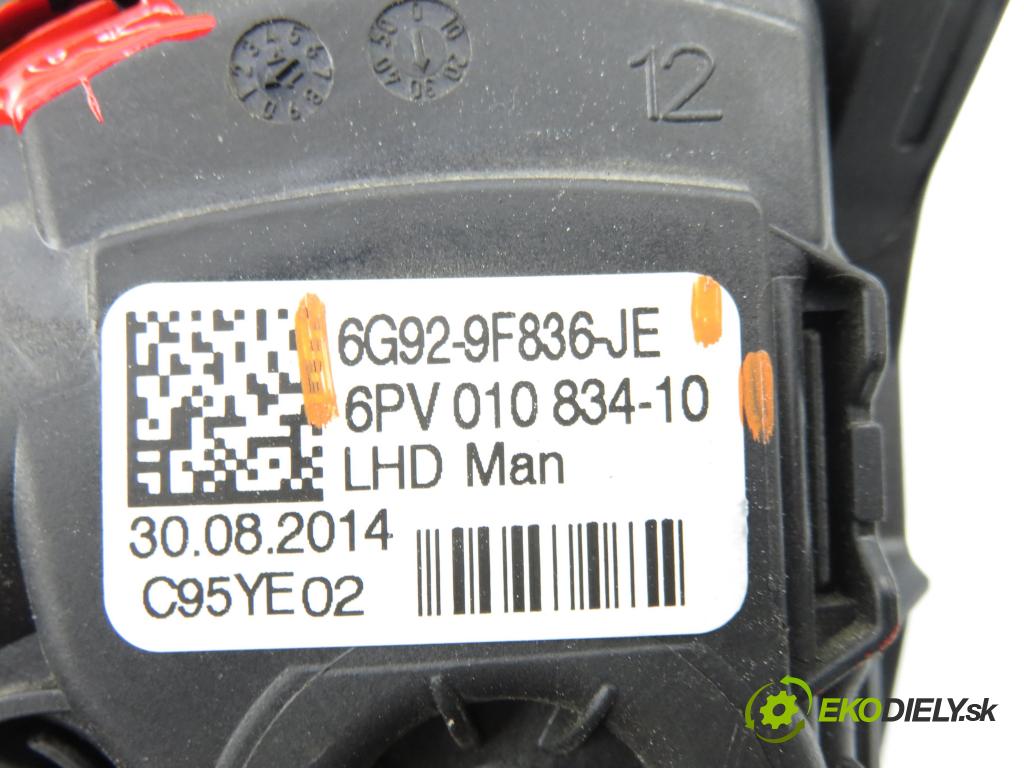 FORD S-MAX (WA6) MINIVAN 2014 147,00 2.2 TDCi - KNWA 2179,00 Potenciometer plynu 6G929F836JE ; 6PV01083410 (Potenciometer plynového pedálu)