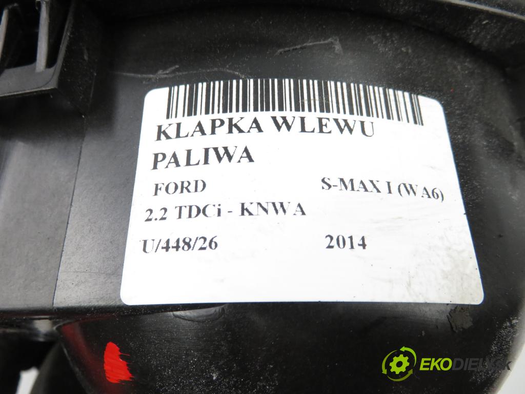 FORD S-MAX (WA6) MINIVAN 2014 147,00 2.2 TDCi - KNWA 2179,00 Dvierka nádrže paliva (Kľučka dverí ostatné)