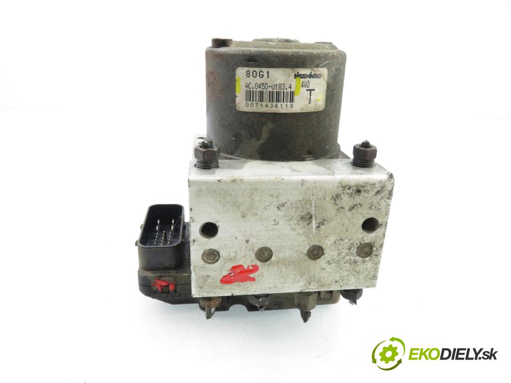 SUZUKI IGNIS (FH) HB 2001 61,00 1.3 4WD (RG413) - M13A 1328,00 Pumpa ABS AC045001834 (Pumpa ABS)