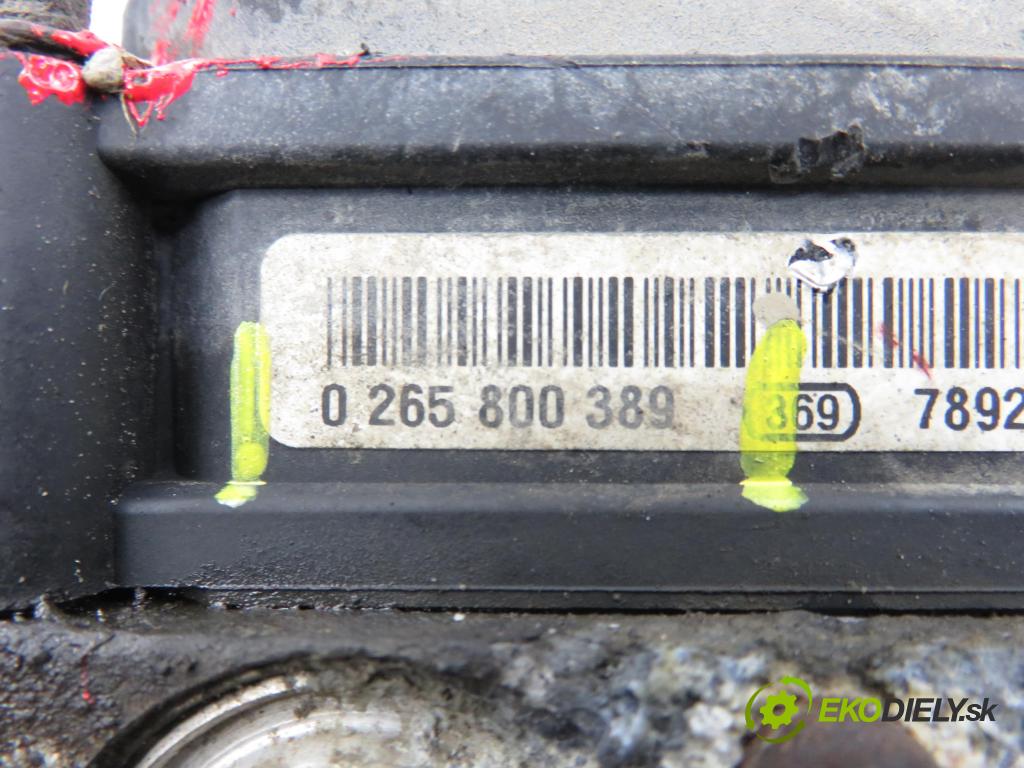 HYUNDAI GETZ (TB) HB 2008 49,00 1.1 - G4HD 1086,00 Pumpa ABS 0265800389 (Pumpa ABS)