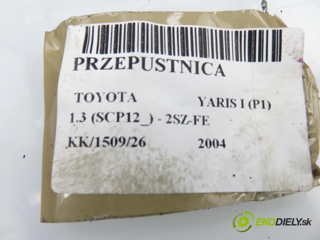 TOYOTA YARIS (_P1_) HB 2004 64,00 1.3 VVTi 87 - 2SZ-FE 1298,00 Škrtiaca klapka 1368001701 (Škrtiaca klapka)
