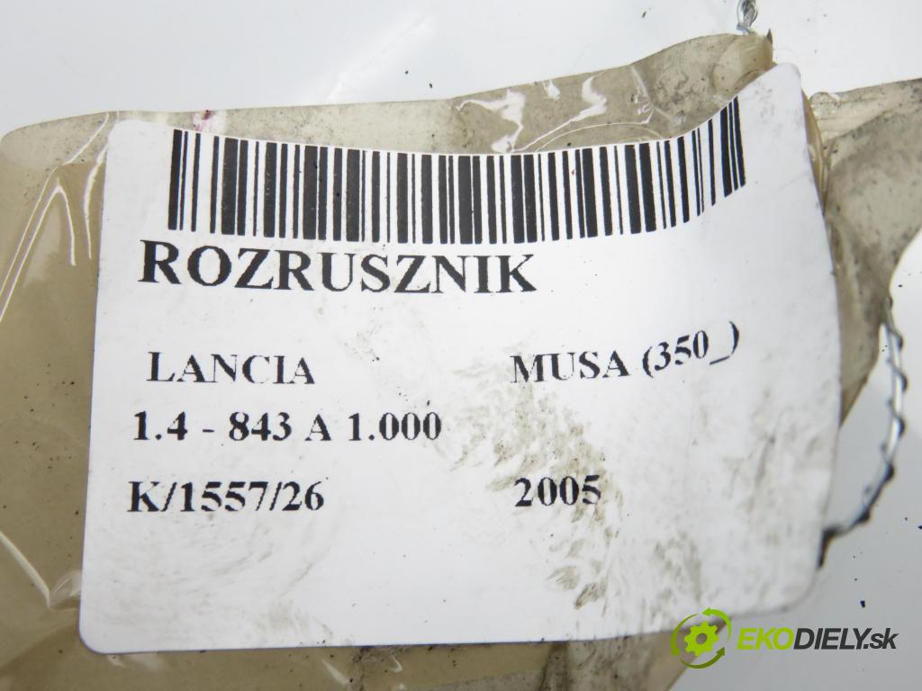 LANCIA MUSA (350_) HB 2005 70,00 1.4 - 843 A 1.000 1368,00 Štartér 63103031 (Štartér)