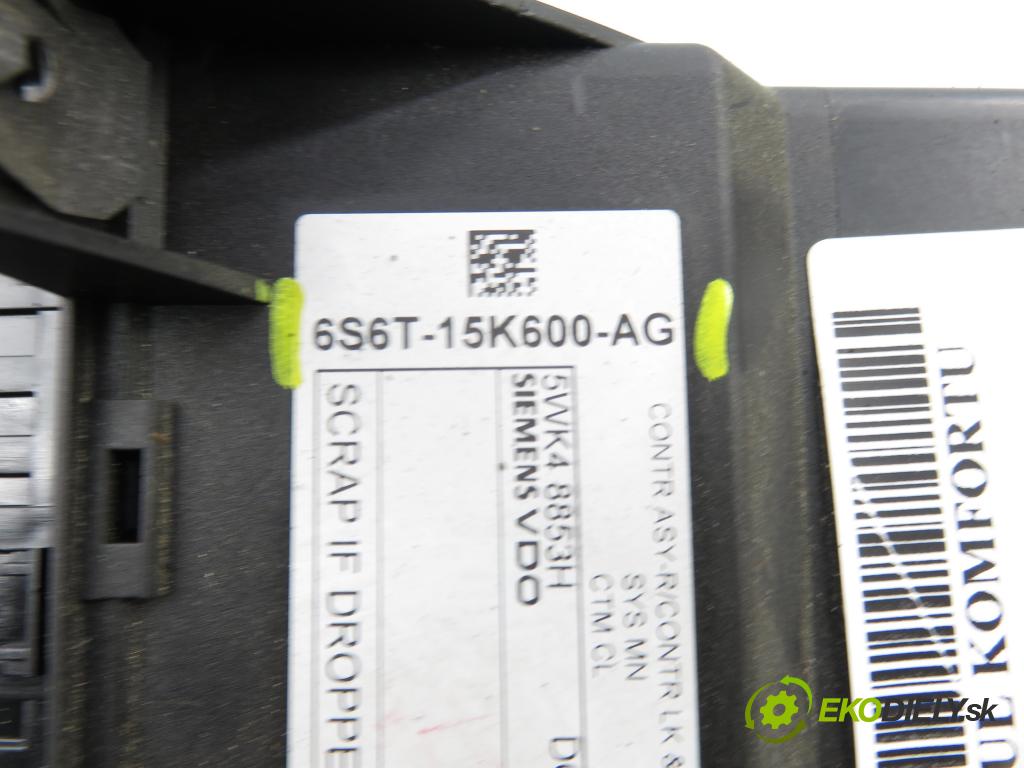 FORD FIESTA V (JH_, JD_) HB 2006 51,00 1.3 - A9JA 1299,00 MODUL komfortu 6S6T15K600AG