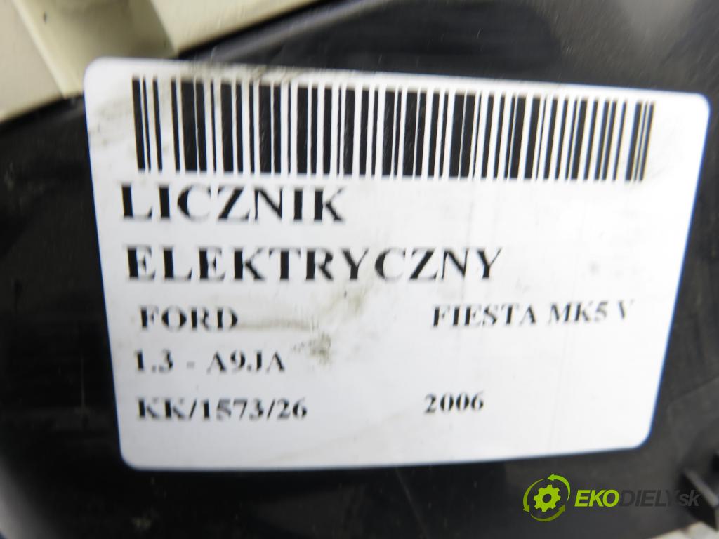 FORD FIESTA V (JH_, JD_) HB 2006 51,00 1.3 - A9JA 1299,00 Prístrojovka elektrický VP6S6F10894