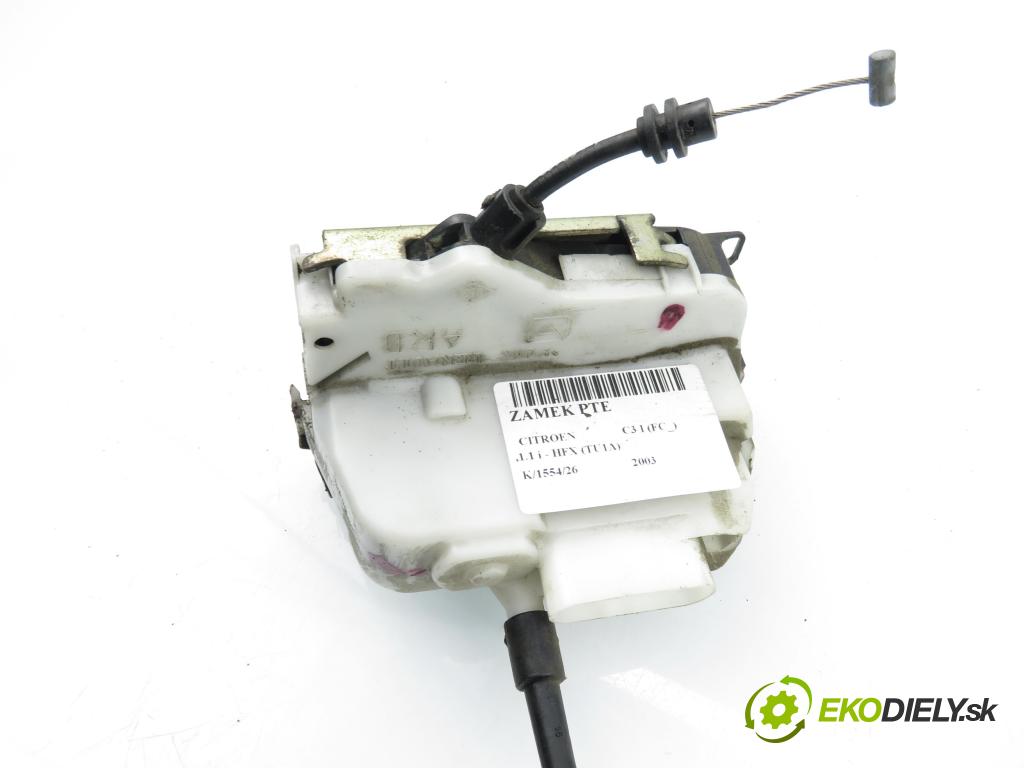 CITROEN C3 I (FC_) HB 2003 44,00 1.1 i - HFX (TU1A) 1124,00 zámok PTE 46977980