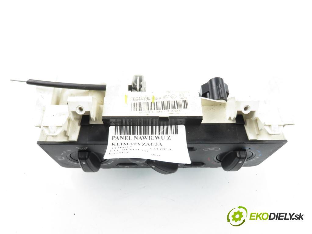CITROEN C3 I (FC_) HB 2003 44,00 1.1 i - HFX (TU1A) 1124,00 Panel topení KLIMATIZACE: F664479W