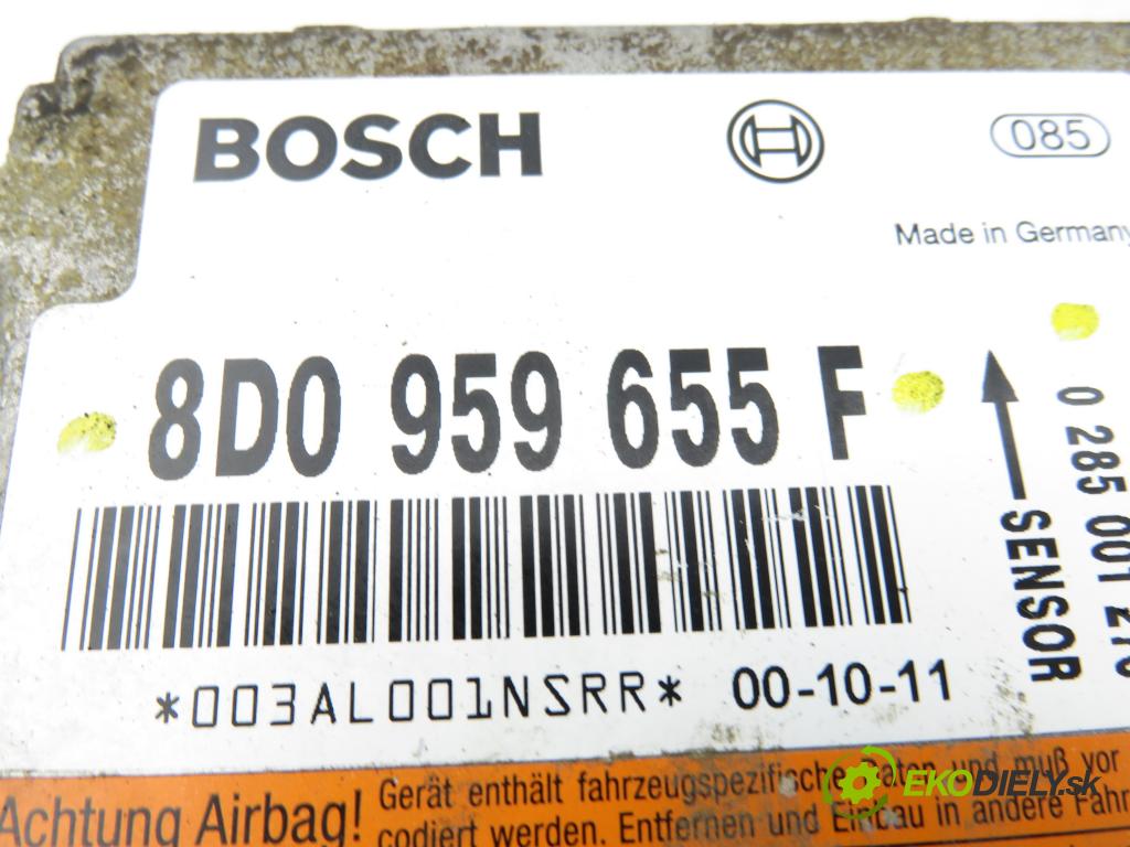 AUDI A4 Avant (8D5, B5) KOMBI 2001 85,00 1.9 TDI - AJM 1896,00 MODUL air BAG 8D0959655F ; 0283001270