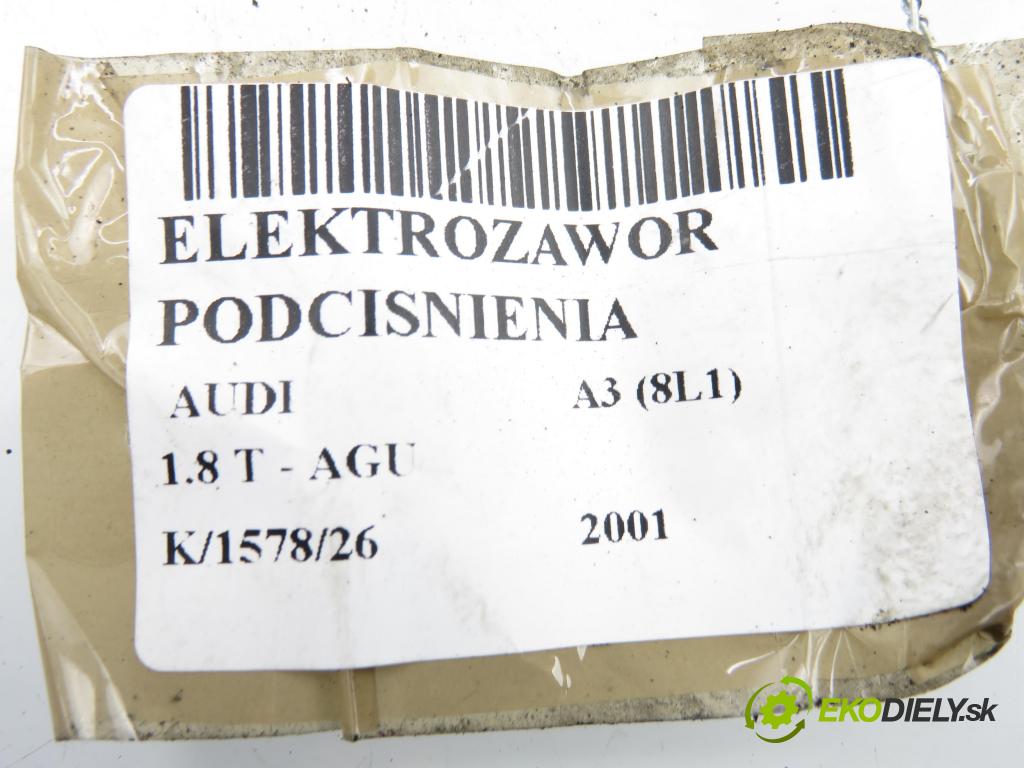 AUDI A3 (8L1) HB 2001 110,00 1.8 T - AGU 1781,00 ELEKTROVENTIL: VAKUUM: 058906263C