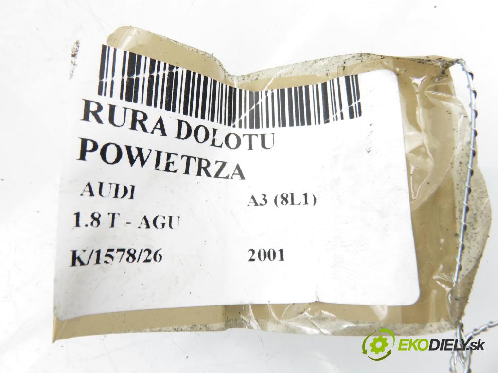 AUDI A3 (8L1) HB 2001 110,00 1.8 T - AGU 1781,00 Rúra prívodu vzduchu 06A133356B