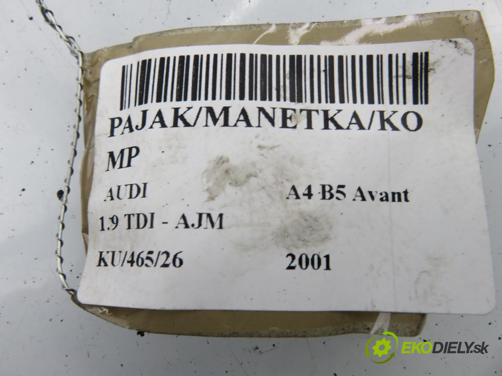 AUDI A4 Avant (8D5, B5) KOMBI 2001 85,00 1.9 TDI - AJM 1896,00 PAKA/ŘAZENÍ/SADA: 4D0953513P ; 8D9953503E