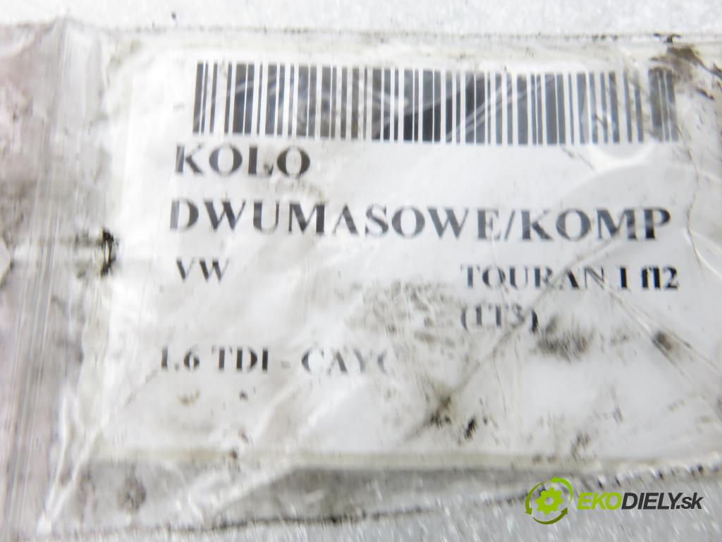 VW TOURAN (1T3) MINIVAN 2010 77,00 1.6 TDI - CAYC 1598,00 Koleso dvojvrstvové 3082001409 ; 2294001360 ; 1864001694