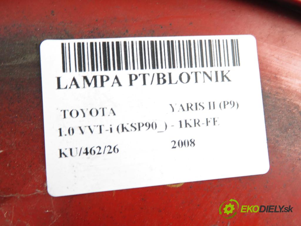 TOYOTA YARIS (_P9_) HB 2008 51,00 1.0 VVT-i (KSP90_) - 1KR-FE 998,00 Svetlo pravé zadné