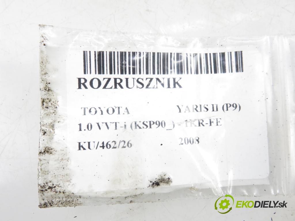 TOYOTA YARIS (_P9_) HB 2008 51,00 1.0 VVT-i (KSP90_) - 1KR-FE 998,00 Štartér S6099 (Štartér)